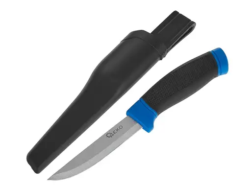 Produkt: Nóż finka taktyczny 215/105mm z kaburą BLACK SURVIVAL SERIES - kartonik wystawowy (12/48)