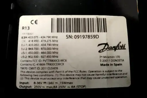 Product: Odbiornik Danfoss/Ikusi TM70.13RX