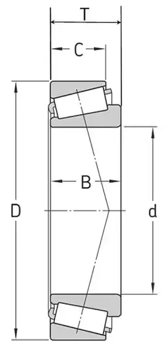 Prodotto: Łożysko 4T-HM88649/88610 NTN 34,925x72,233x25,4