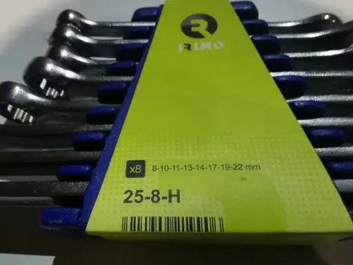 Produkt: Zestaw kluczy oczkowo-płaskich 8-22mm Irimo 25-8-H