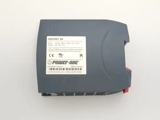 Produkt: Zasilacz POWER-ONE LOK 4301-2R DC 12V 4A CONVERT SIMPLY 50