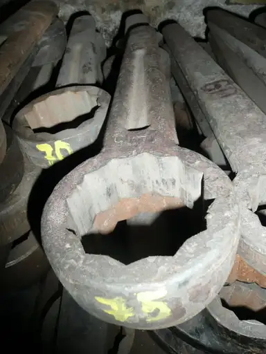 Product: Klucz oczkowy 70 mm.Udarowy kuty do pobijania