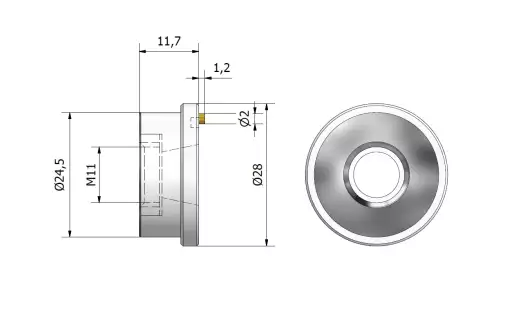 Product: Ceramic connector M11