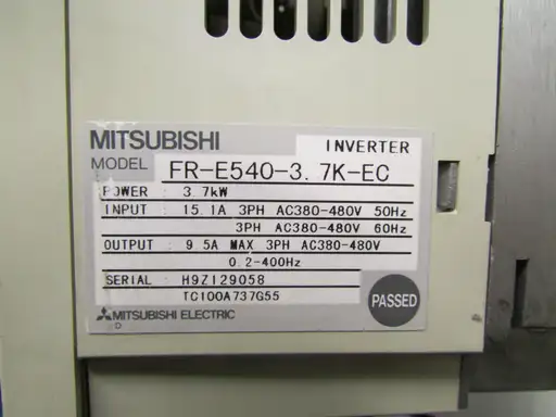 Product: Falownik MITSUBISHI FR-E540-3,7K-EC 3,7 kw inverter