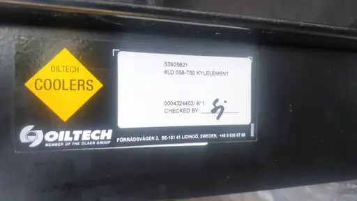 Product: Powietrzna chłodnica oleju OILTECH 53905821