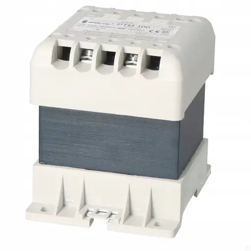Product: Transformator jednofazowy PTM 100 230/ 24V IP21 na szynę DIN TH-35 w obudow