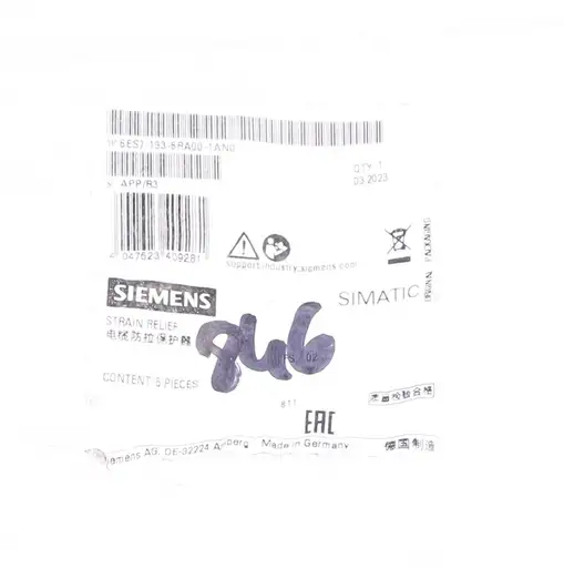 Product: SIEMENS 193-6RA00-1AN0 6ES7193-6RA00-1AN0 ! NEW !