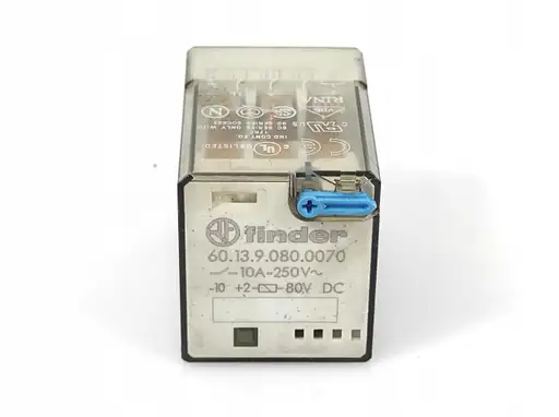 Product: FINDER 60.13.9.080.0070 PRZEKAŹNIK 10A 250V~ 80Vdc