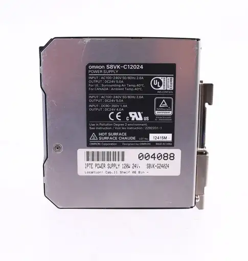 Product: OMRON S8VK-C12024 24VDC 5A PSU