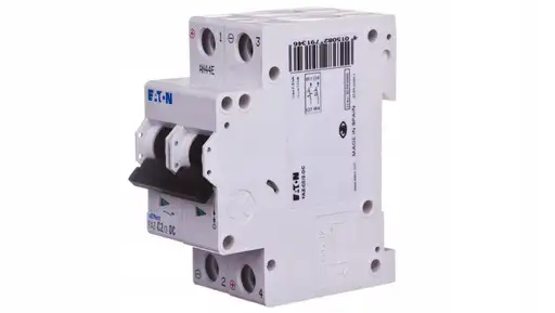 Product: Wyłącznik nadprądowy na prąd stały 2-biegunowy FAZ-C2/2-DC