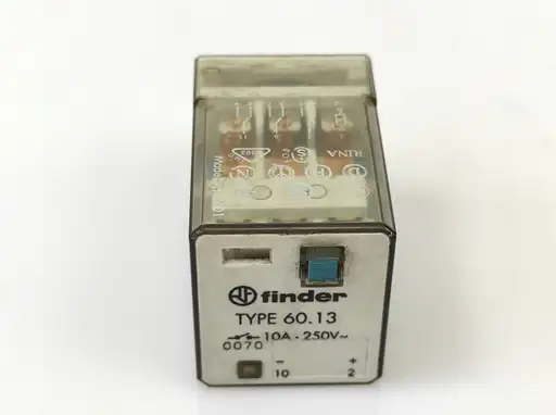 Product: FINDER 60.13 0070 PRZEKAŹNIK 10A 250V~ 12Vdc