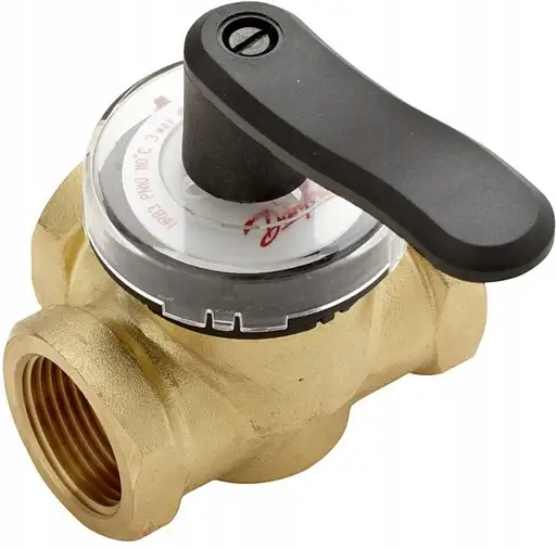 Product: Zawór obrotowy HRB3 PN10 20/ kVs=6,3 PN10, GW Rp 3/4 cala