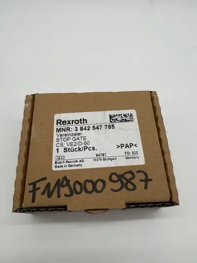 Product: Rexroth 3 842 547 785 Blokada pneumatyczna