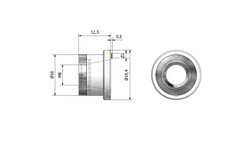 Product: Ceramic connector M8