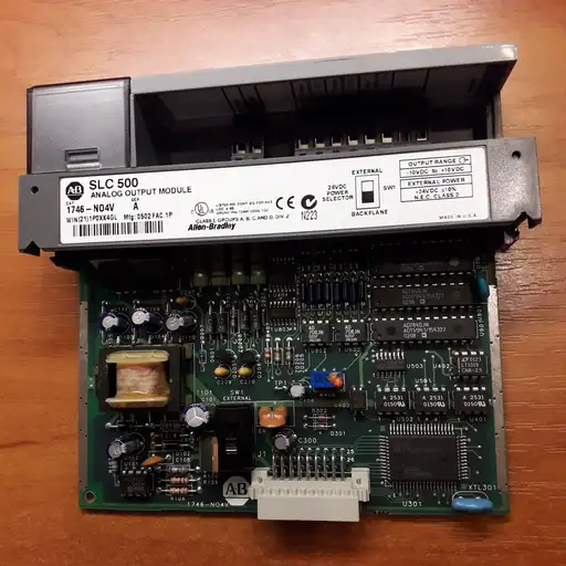Product: Allen-Bradley Allen Bradley AB SLC 500 SLC500 1746-NO4V ANALOG OUTPUT