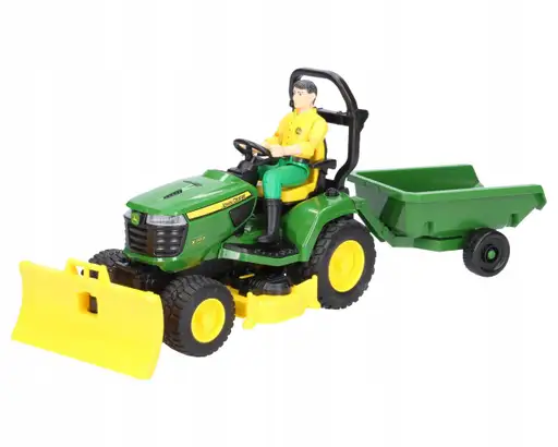 Product: Traktor Bruder 62104 John Deere z kosiarką zielony