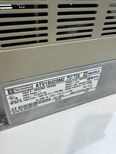 Prodotto: Falownik Telemecanique ALTIVAR 18, ATV 1U29M2, 200-240V,50-60HZ