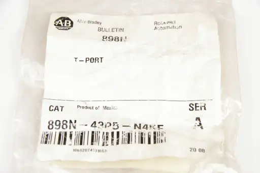 Product: Allen Bradley 898N-43PB-N4KF SER A T-PORT