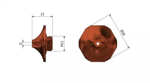 Product: Double nozzle D1.1; M11 E