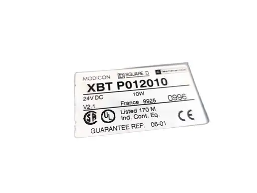 Product: Telemecanique XBT P012010 sterownik