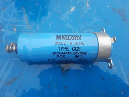 Produkt: Kondensator Mallory CGS 4700 mdf