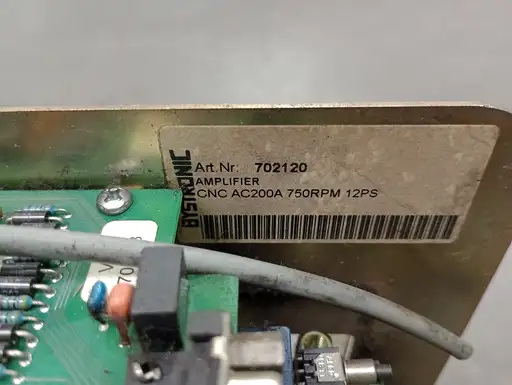 Product: BYSTRONIC 702120 SERVO CNC AC200A 750 RPM