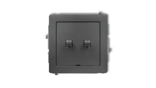 Produkt: DECO Mechanizm łącznika jednobiegunowego ze schodowym w stylu amerykań...