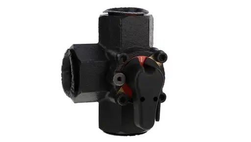 Product: Zawór 3-drogowy V5433A DN25 KVS 10.0+sił PN6 GW 1 siłownik 230V 3-staw...