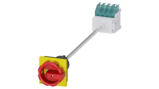 Prodotto: Rozłącznik główny/awaryjny 3P+N 16A 7.5kW AC23A 400V montaż na płycie...