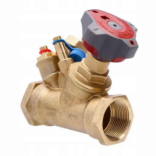 Produkt: Zawór równoważący STAD DN 32 z odwodnieniem 3/4 cala