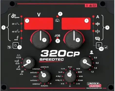 Product: Speedtec 320 CP Lincoln Electric