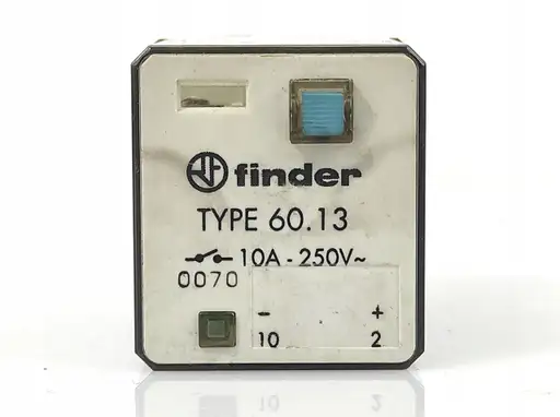 Product: FINDER 60.13 110.0070 PRZEKAŹNIK 10A 250V~ 110Vdc