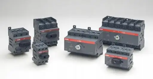 Product: Rozłącznik izolacyjny OT125F3, 125A, 3-biegunowy, bez wałka i rączki