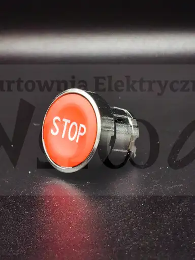 Product: Napęd przycisku czerwony /STOP/ bez podświetlenia z samopowrotem ZB4BA434
