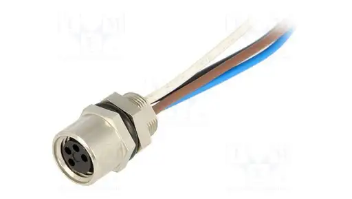 Produkt: Złącze M8 żeńskie PIN 4 3A 60V IP67 Nano-Change proste 300mm 120031004...