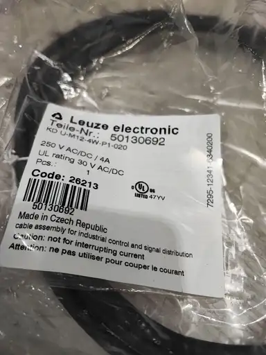 Product: Leuze Electronic 50130692 - czujnik fotoelektryczny