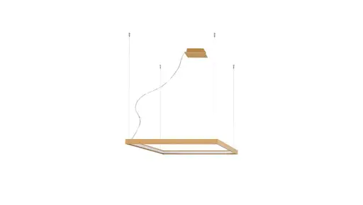 Produkt: Żyrandol NELYA M złoty LED 3000K