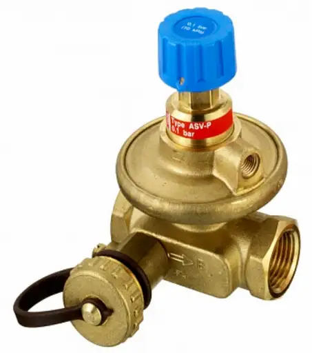 Product: Automatyczny zawór równoważący ASV-P, rozmiar DN 15