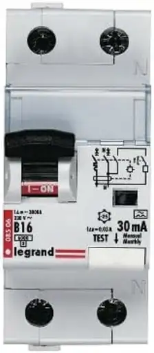 Product: Wyłącznik różnicowo-nadprądowy P312 2P B 16A 30MA TYP A DX3