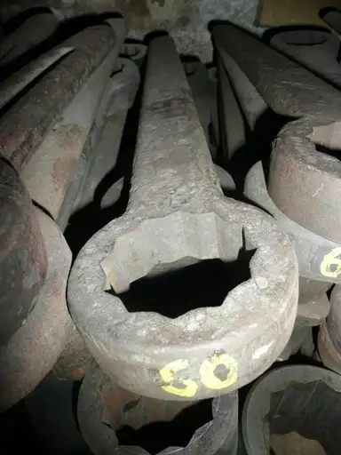 Product: Klucz oczkowy 50 mm.Udarowy kuty do pobijania