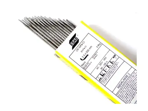 Product: Electrode for gray and malleable cast iron: ESAB OK NiFe-Cl-A -