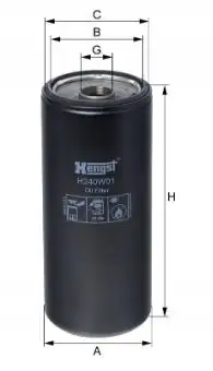 Product: Filtr oleju Hengst Filter H240W01