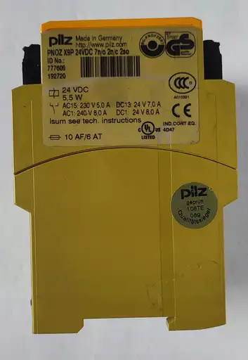Product: PILZ PNOZ X9P 24VDC 7n/o 2n/c 2so 777609