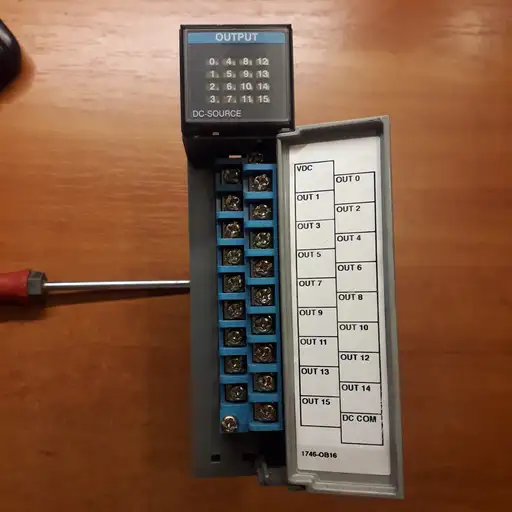 Product: Allen-Bradley Allen Bradley AB SLC 500 SLC500 1746-OB16 OUTPUT MODULE