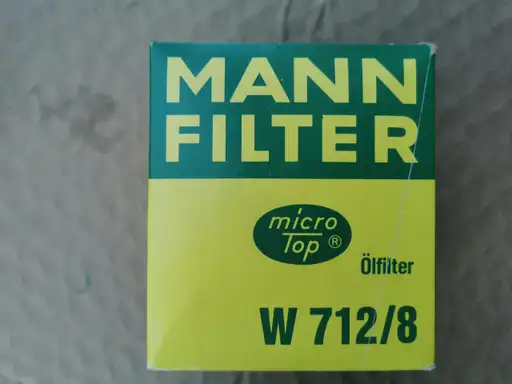 Product: Mann-Filter W 712/8 Filtr oleju
