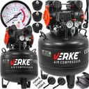 Product: PROFESJONALNY KOMPRESOR BEZOLEJOWY SPRĘŻARKA POWIETRZA 8 BAR 2KM 38L 230V