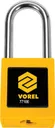 Offer: VOREL 77100 Kłódka z powłoką nylonową + 2 klucze