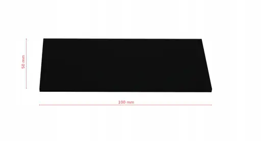 Product: CIEMNA SZYBKA SPAWALNICZA SZKŁO DIN 11 100x50 mm