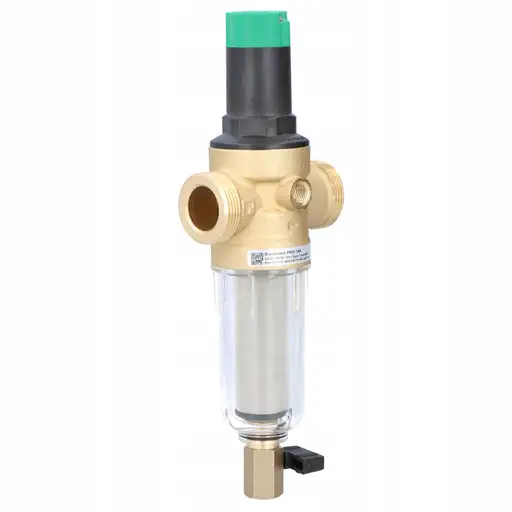 Product: Filtr mini-plus z regulatorem ciśnienia, 1 cal, z opłukiwaniem