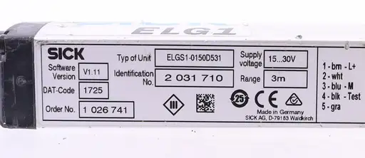 Product: SICK ELGS1-0150D531 2031710